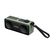 Radio FM portable SANSUI F59, lecteur MP3 Walkman, haut-parleurs sans fil pour l'extérieur, qualité sonore Hi-Fi, horloge LED, affichage des paroles