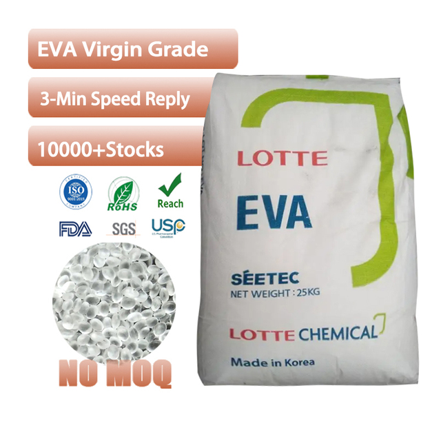 Ethylene Vinyl Acetate Foam EVA Granule Eva Resins 100% Virgin EVA Plastic Pellets Resin