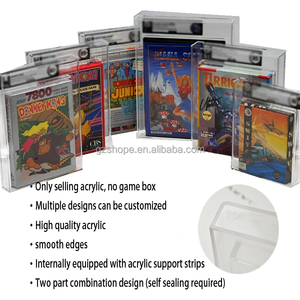 Estuche Acrílico Sellado para PlayStation 3 <span class=keywords><strong>Grand</strong></span> <span class=keywords><strong>Theft</strong></span> <span class=keywords><strong>Auto</strong></span> V, Estuche Acrílico con Protección UV para Nintendo NES Teenage Mutant Ninja Turtles - Product Image 3