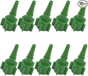 Mur Puting Duri Putar (Pohon Natal) Konektor Tabung Oksigen Hijau - Product Image 2