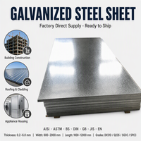 Tôle d'acier laminée à chaud à prix de gros, plaque de fer revêtue, revêtement de cloison en zinc, garde-corps SS400 Q195 SGCC 0.15-3.0mm Z120