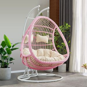 <span class=keywords><strong>Silla</strong></span> Colgante Tipo Nido de Pájaro de Mimbre <span class=keywords><strong>para</strong></span> Interiores, Hamaca <span class=keywords><strong>para</strong></span> Balcón, Dormitorio, Hogar, <span class=keywords><strong>Silla</strong></span> Colgante Tipo Huevo <span class=keywords><strong>para</strong></span> Descansar - Product Image 2