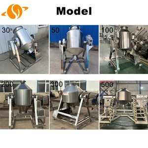 40L 60L gia vị bột trộn máy 110V 220V trộn trống rotator trộn bột thực phẩm bột trộn - Product Image 6