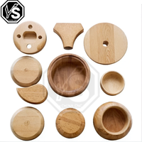 Services de tournage CNC sur mesure pour boutons en bois et en acier inoxydable, tournage et fraisage de précision pour l'usinage d'équipements industriels