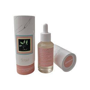 Emballage en tube de papier cylindrique rond personnalisé de haute qualité pour capsules d'huile capillaire premium, vente en gros - Product Image 4