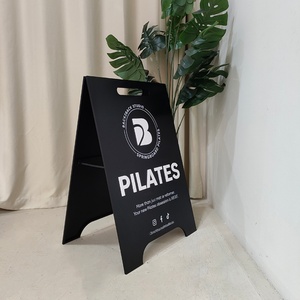 Custom Double Sided Indoor Outdoor Pavement Stand a <b>Frame</b> Sign Weatherproof Sidewalk Advertising Board - Product Image 1