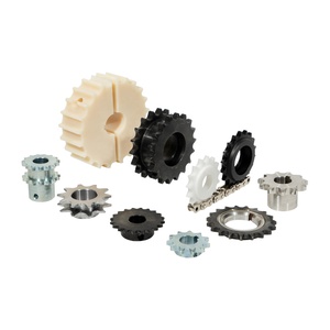 ISO Factory ASA50 alta freqüência Metal aço personalizado furo corrente roda dentada com dentes endurecidos - Product Image 3