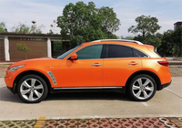 Film de protection de carrosserie automobile en vinyle brillant couleur changeante 1,52*18m, orange perle corail soleil