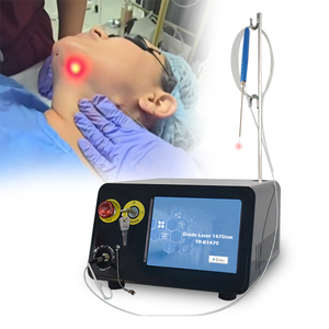 Endolaser papada Diode 1470 cổ jowl nâng Laser endo diodo Laser lipolysis Lazer fiberlift 1470 endolaser nâng máy - Product Image 1