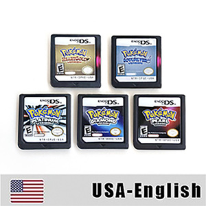 USA EUR ESP ITA ESP FRA Pearl HeartGold SoulSilver Diamond Platinum Ds <b>Game</b> Cartridge for Ds 2ds nds multiple languages - Product Image 3