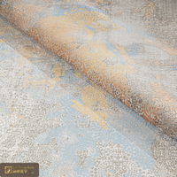 Tapis d'intérieur classique floral jacquard de qualité supérieure LandScopeTech, tapis tissé Wilton vintage en relief 3D, tapis de salon en acrylique