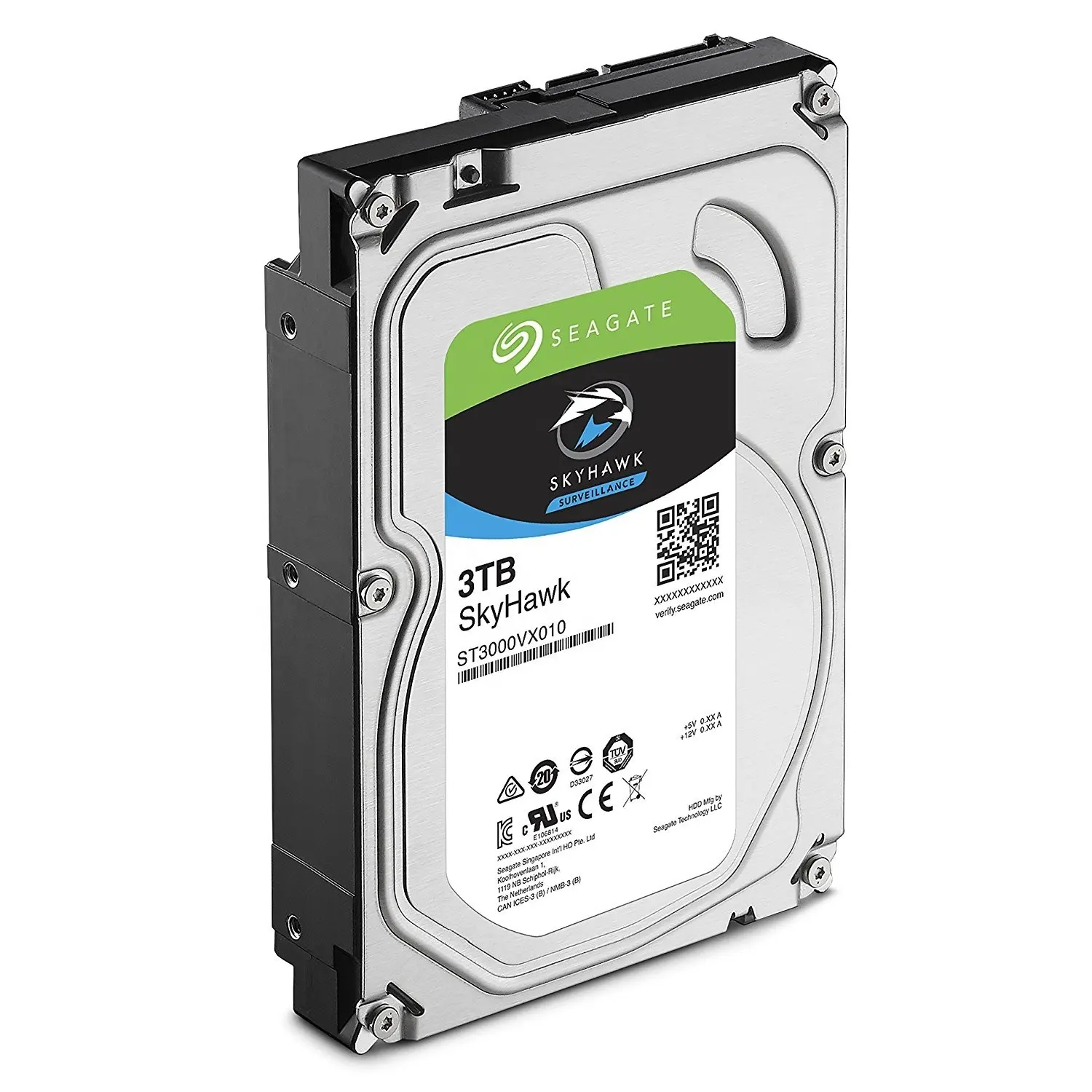 ST3000VX010 Ổ Cứng Giám Sát ATA / SATA Nối Tiếp 3TB 3.5in 6Gbps 7.2K RPM Cho Máy Tính Để Bàn