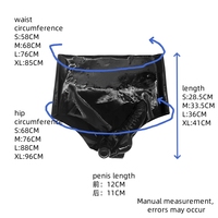 Catsuit en latex naturel fait main, ultra-fin 0,4 mm, avec godemiché simulé et culotte érotique, accessoire pour l'accès par l'arrière.