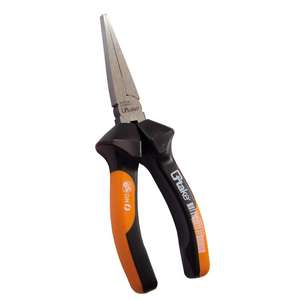 TTAKE UM001003000L160 <b>Long</b>-<b>nose</b> pliers for mechanics Ergonomic handles Clean head <b>Long</b>, flat <b>noses</b>, with - Product Image 1