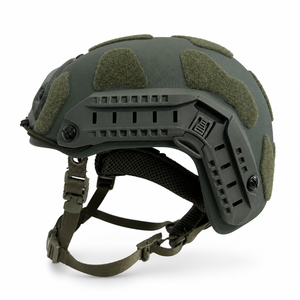 Casco Táctico de Protección Rápida — Casco Protector Táctico de Corte Alto para Exteriores de Polietileno/Aramida (Kevlar) - Product Image 4