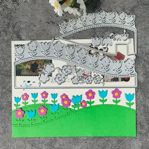 AAGU Metalls chneid werkzeug Scrap book Stamp Carving Paper Card Stamp ing Die Neue DIY Small Flower Lines Craft Scrap booking Dies