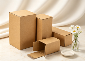 Cajas Ranuradas de Cartón Reciclable de Alta Gama Hechas a Mano y Ecológicas - Product Image 2