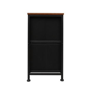 Tủ quần áo vải ngăn kéo bền thép không gỉ MDF phòng khách hiện đại vải tủ freestanding Bảng điều khiển thông màu sắc khác nhau - Product Image 5