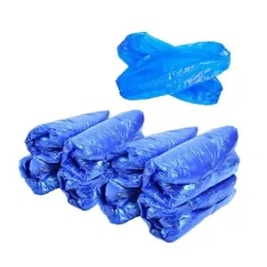 SJ Großhandel Polyethylen Einweg-Arm manschetten abdeckung 18 "Kunststoff blau Einweg-Arm manschetten zum Kochen und Tätowierung