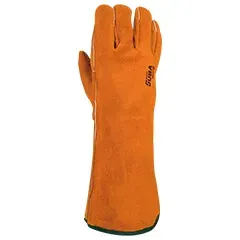 Guanto da saldatura Juba 206AFT 10 XL, giallo/arancione - Product Image 3