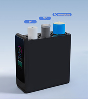 Machine à eau pure à osmose inverse RO 800G à haut débit, avec filtre à eau du robinet domestique en laiton pur, pour eau potable directe