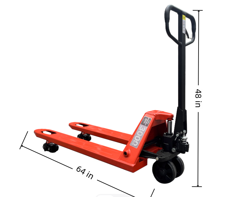 New ZOOYA Manual Hydraulic Pallet Jack 2T 3T Capacity Mini Walkie Pallet Truck 48x27 Retail Use 1 Year Warranty Indoor/Outdoor