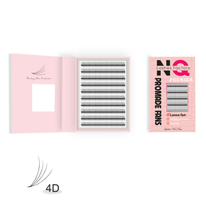 Kit de Extensiones de Pestañas de Pelo Sintético Natural Suave y Largo GB DIY, 25 mm, Mix 6D, Autoadhesivas, Sin Necesidad de Pegamento - Product Image 4