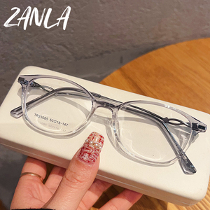 Lunettes <span class=keywords><strong>de</strong></span> <span class=keywords><strong>vue</strong></span> carrées surdimensionnées anti-lumière bleue pour femmes, tendance 2025, monture en alliage <span class=keywords><strong>de</strong></span> grande <span class=keywords><strong>taille</strong></span>, confortables pour l'ordinateur - Product Image 3