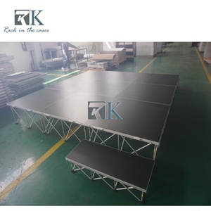 High Quality Stage Platform Aluminum <b>Riser</b> Portable Stage Smart Stage Event Aluminum Frame Stage - Product Image 4