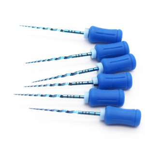 Tandheelkundige endodontie <span class=keywords><strong>NiTi</strong></span> metaal warmte-geactiveerde handmatige <span class=keywords><strong>super</strong></span> voorgevormde rotatievijl SX-F3 21/25mm ISO13485/CE gecertificeerd - Product Image 1