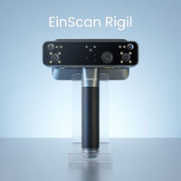 Escáner 3D EinScan Rigil Laser, Escáner Híbrido de Láser Azul e Infrarrojo para Modelado 3D con Funcionamiento Autónomo