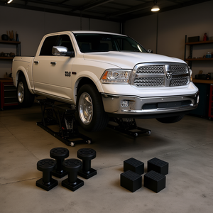 Elevador de camiones de 7000 libras, diseño de tijera eléctrico, gatos portátiles para autos, para el hogar, garaje o taller. - Product Image 2