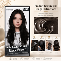 Crema de Coloración Permanente para el Cabello, Sin Amoníaco, Fórmula Natural, Color Gris Natural, Cobertura para Cabello Gris, para Hombres y Mujeres, Todo Tipo de Cabello