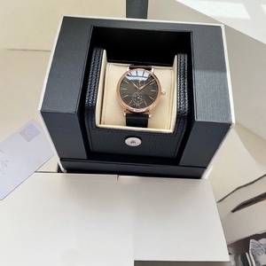 Relojes Mecánicos de Alta Calidad a la Moda, Reloj de Pulsera con Diseño de Fase Lunar y Correa Negra, Gran Venta - Product Image 1