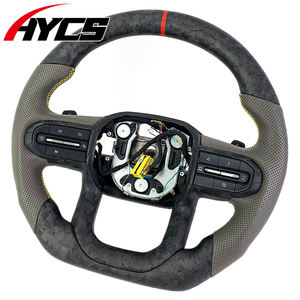 Volante deportivo personalizado de fibra de carbono Real para Chevrolet GMC Yukon Sierra EV GMC Canyon, mejora Interior del coche, compatible con calefacción - Product Image 2