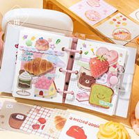 50 pièces par paquet de notes autocollantes Four Seasons Sweet Shop : Designs mignons et adorables pour le journaling, les notes et les rappels