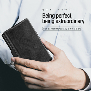 Nillkin <span class=keywords><strong>เคส</strong></span>โทรศัพท์สุดหรู, ฝาครอบหนังพร้อมฝาปิดกล้องแบบเลื่อนและที่ใส่ปากกา <span class=keywords><strong>S</strong></span> <span class=keywords><strong>เคส</strong></span>กันกระแทกสำหรับ Samsung Z พับ6 - Product Image 2
