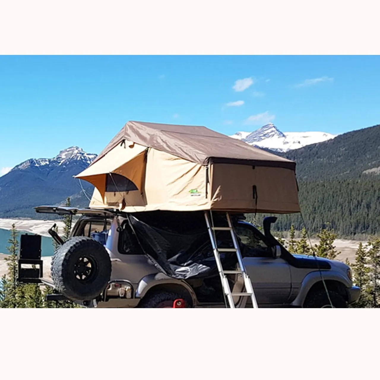 Grosir Pabrik langsung 2-3 orang 240*140Cm tahan air atap lembut atas tenda untuk berkemah di Australia