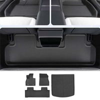 Tapis de voiture personnalisés en TPE pour BYD Sealion 07 EV, imperméables, antidérapants, tapis de sol pour voiture, accessoires intérieurs