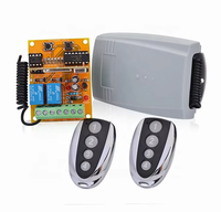 Télécommande universelle sans fil RF433 EV1527, télécommande 4 canaux 433MHZ, interrupteur