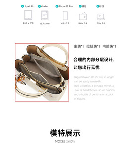 New Fashion Designer Crossbody Bags High Quality PU <b>Leather</b> Shoulder Messenger Bag Casual Totes Luxury Women Handbags and <b>Purses</b> - Product Image 3