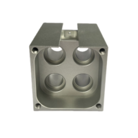 Boîtier en aluminium usiné CNC OEM, coque d'instrument en aluminium usinée sur mesure pour machines d'automatisation