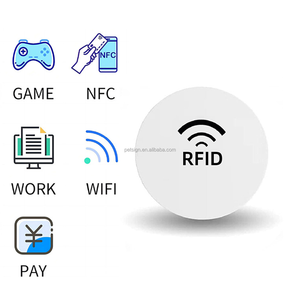 Vêtements, chaussures, sacs, chapeaux, étiquettes, écologiques, vente en gros, personnalisés, Petsign, <span class=keywords><strong>puce</strong></span> RFID 13,56 MHz ISO 14443A N-TAG215, mémoire 504 octets, mat - Product Image 4