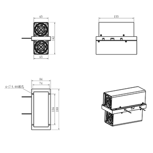 ペルチェモジュール12706仕様ペルチェマシン熱電冷蔵庫 - Product Image 3