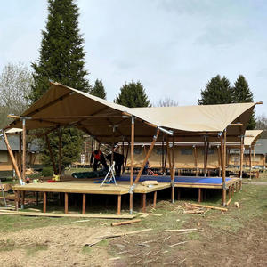 Tiendas de Campaña de Lujo para Acampar al Aire Libre y Safari, de Doble Capa, para las Cuatro Estaciones, de 120 m, para Aventuras de Glamping Premium - Product Image 4