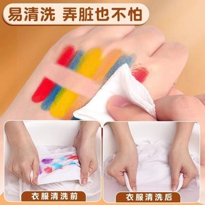 Peinture au doigt pour enfants transfrontalière, 12 couleurs, tampons d'encre, peinture à l'encre colorée, peinture à la boue, album de cartes, peinture à griffonner pour bébé, version anglaise - Product Image 4