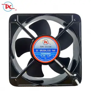 200x200x60mm 200mm 20060 24V 12V DC Ventilador axial sin escobillas Refrigeración 12V Ventilador axial Ventilador de computadora