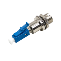 Adaptor Single Mode LC/UPC Female ke SC/UPC Male, Adaptor Hybrid Mode Fiber Female, Peralatan Jaringan FTTH FTTX
