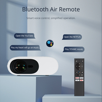 Hotack Venta al por mayor 7000 lúmenes LED Smart Android WiFi Proyector portátil 1080P Mini 4K Proyector