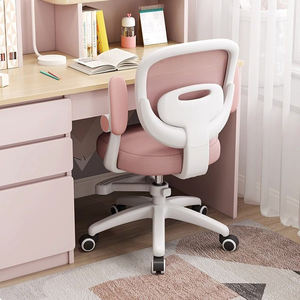 Cadeira de Escritório Giratória Confortável com Apoio de Braço Multicamadas que Economiza Espaço, Cadeira de Estudo Infantil, Cadeira de Escritório em Malha - Product Image 3